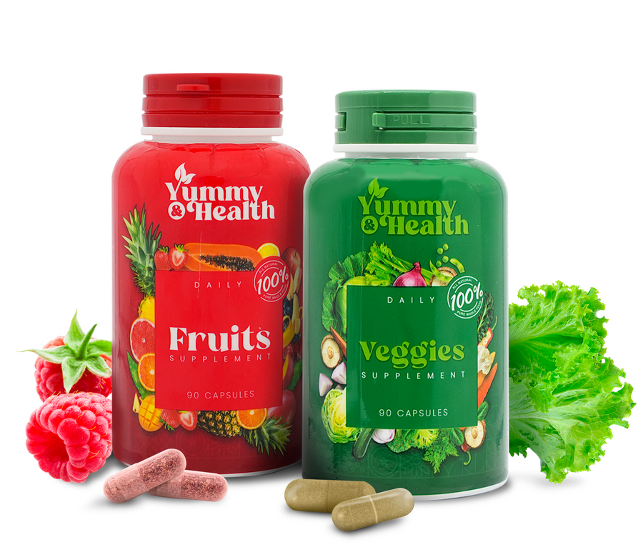 Fruits + Veggies Daily Duo — 180 Capsules